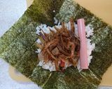 夏・おにぎらず弁当6作り方1写真