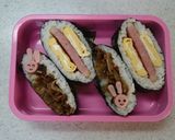 夏・おにぎらず弁当6作り方4写真