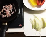 【男子弁当】パプとろろグラタンと生姜鮭作り方1写真