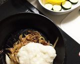 【男子弁当】パプとろろグラタンと生姜鮭作り方2写真
