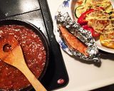 【男子弁当】パプとろろグラタンと生姜鮭作り方7写真