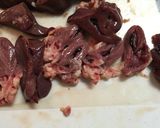 鳥レバーの甘辛煮作り方2写真