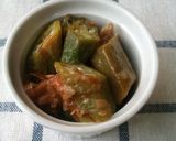 お弁当に♪オクラの梅おかか和え作り方5写真