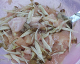 簡単！むね肉とごぼうの寄せ唐揚げ作り方4写真