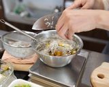 離乳食後期～栄養満点！だし香るお好み焼き作り方4写真