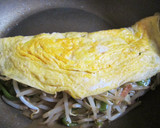 簡単＊節約＊美味♪もやしのお好み焼き風作り方5写真