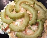 ゴーヤ入り豚玉(お好み焼き)作り方5写真