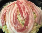 ゴーヤ入り豚玉(お好み焼き)作り方7写真