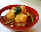 簡単❗海老団子の七宝豆味噌仕立て✨✨作り方11写真