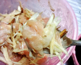 簡単！むね肉とごぼうの寄せ唐揚げ作り方5写真