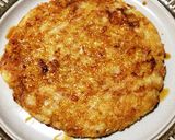 キャベツとハムの簡単お好み焼き作り方6写真
