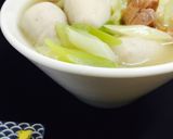 お肌プルプル鶏肉の柚子胡椒ラーメン❤️作り方5写真