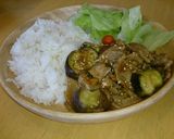 ☆油控えめ☆豚バラとナスの甘辛炒め作り方7写真
