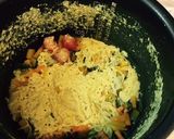 もっちり〜炊飯器で野菜たっぷり素麺パスタ作り方3写真