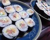 簡単！おかず巻き鮨作り方7写真