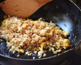美味い　ガーリックライスのオムライスだ！作り方1写真