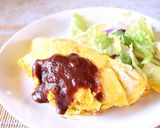 美味い　ガーリックライスのオムライスだ！作り方3写真