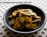 簡単♪れんこんのごま照り焼き作り方12写真