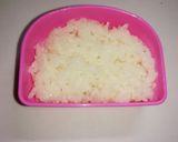 キャラ弁♡簡単　花火♡のり弁作り方1写真