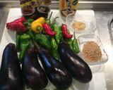 簡単味噌で作るナスとピーマンの味噌和え作り方1写真
