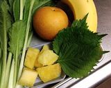 綾野菜のグリーンスムージー作り方1写真