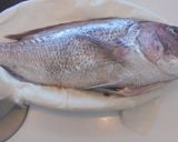 鯛のあら出汁作り方1写真