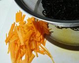 鶏ひき肉とひじきのあげ巻き作り方1写真