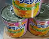 フルーツミックス缶*フルーツケーキ作り方1写真