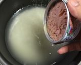 シーチキンとなめ茸で！簡単炊き込みごはん作り方2写真