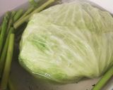 チーズが肉だねに入ったロールキャベツ作り方4写真