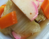 白菜とかまぼこの冷やし煮浸し作り方7写真