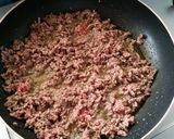 野菜嫌いもOK!ﾋﾟｰﾏﾝと挽き肉炒め作り方3写真