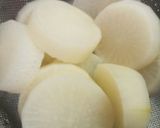ちょー簡単！牛こま焼肉味の大根ステーキ作り方3写真