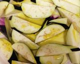 レンジで簡単！なすのピリ辛冷製マリネ作り方3写真