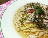ダイエットに☆ササミの和風えのきあんスパ作り方5写真