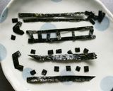 スティックおにぎり☆キャラ弁・新幹線。作り方1写真