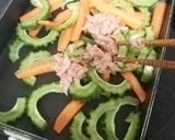 ご飯が進む★ゴーヤのツナ炒め作り方3写真