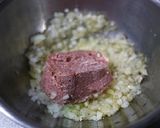 コンビーフ缶でラビオリ風おつまみ作り方1写真