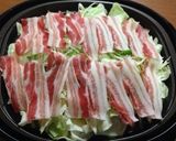 超簡単！ホットプレートde豚バラキャベツ作り方4写真