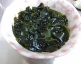 きゅうりとわかめとツナの酢の物作り方1写真