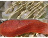 サーモンと玉ねぎのマヨチーズ焼き♬作り方3写真