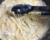 余った塩サバでクリームパスタ作り方5写真