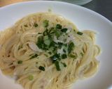 余った塩サバでクリームパスタ作り方6写真