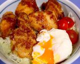 チキンソースカツ丼作り方15写真