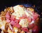 節約・鶏胸肉と卵で親子チリソース作り方9写真