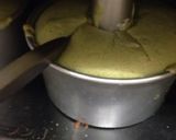 抹茶シフォンケーキ17㎝2台同時に作り方15写真