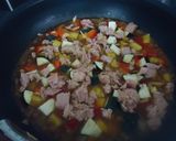 シーチキンのパエリア風ドライカレー作り方5写真