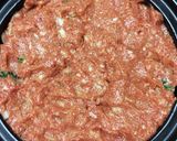 レンジで簡単！ゴーヤとひき肉の重ね蒸し作り方5写真