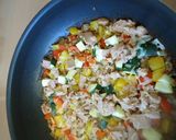 シーチキンのパエリア風ドライカレー作り方6写真