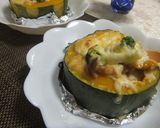 すくな南瓜deグラタン♪作り方8写真